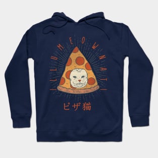 Illumeownati - Funny Illuminati Pizza Cat T Shirt Gift Ukiyo Quarantine Greeting Card Postcard Frontline Asking for Salami Pet 2020 Stay Inside Home Office Decor Idea Hoodie